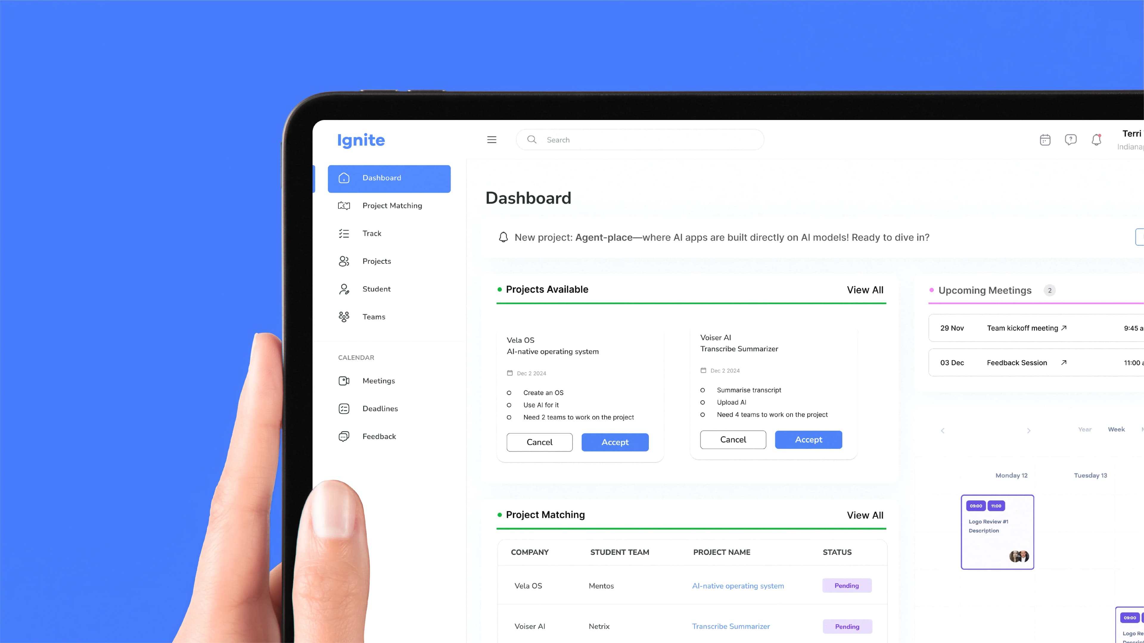 π Ignite - UI UX Case Study